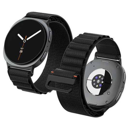 Spigen WBF1 remen za Samsung Galaxy Watch9 / Watch8 / Watch8 Classic Series, Crna AMP11607