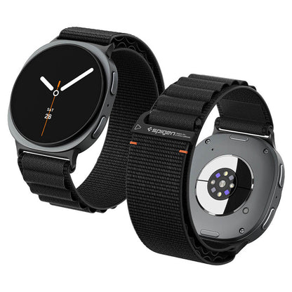 Spigen WBF1 remen za Samsung Galaxy Watch9 / Watch8 / Watch8 Classic Series, Crna AMP11607