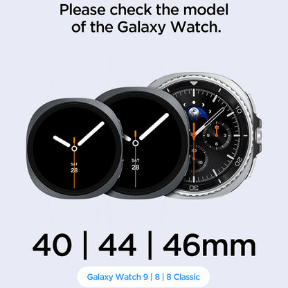 Spigen WBF1 remen za Samsung Galaxy Watch9 / Watch8 / Watch8 Classic Series, Crna AMP11607