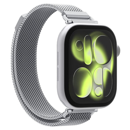 Spigen WBM4 remen za Apple Watch 42mm / 41mm / 40mm Series, Srebrna AMP10498