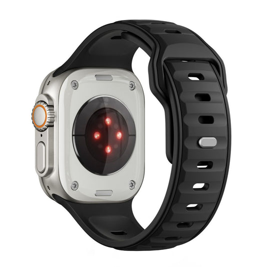 Remen Tech-Protect Iconband Line za Apple Watch 49mm / 46mm / 45mm / 44mm serije, Crni
