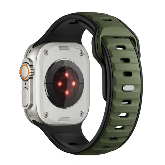Remen Tech-Protect Iconband Line za Apple Watch 49mm / 46mm / 45mm / 44mm serije, Zelen