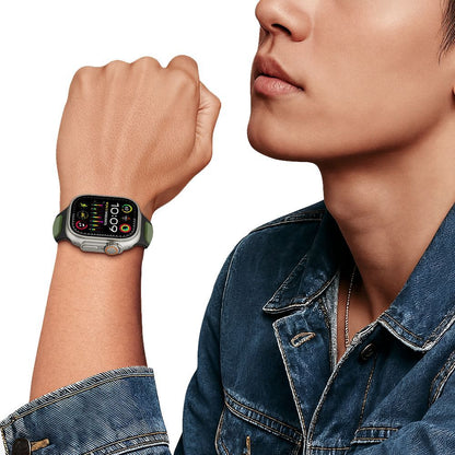 Remen Tech-Protect Iconband Line za Apple Watch 49mm / 46mm / 45mm / 44mm serije, Zelen
