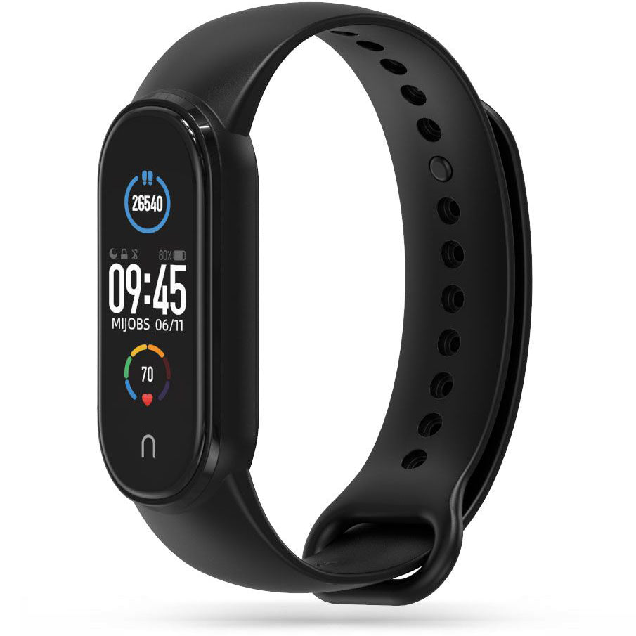 Remen Tech-Protect Iconband za Xiaomi Smart Band 5 / 6 / 7, Crni