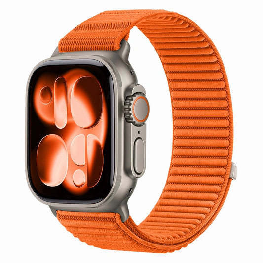 Tech-Protect NylonLoop remen za Apple Watch 49 mm / 46 mm / 45 mm / 44 mm serije, narančasti