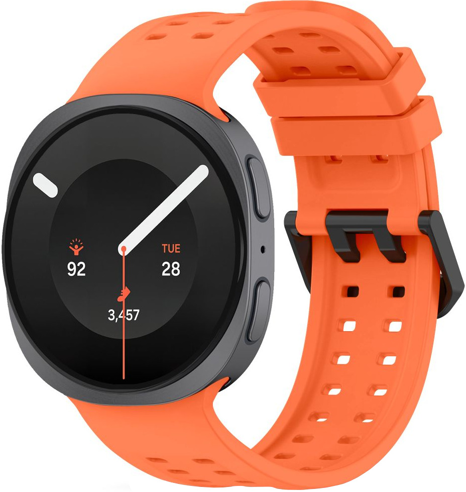 Tech-Protect Silicone Air remen za Samsung Galaxy Watch9 / Watch8 / Watch8 Classic Series, Narančasta