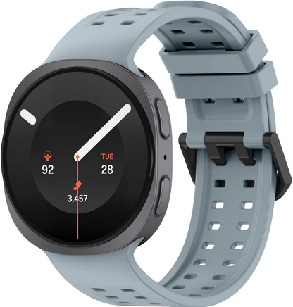 Tech-Protect Silicone Air remen za Samsung Galaxy Watch9 / Watch8 / Watch8 Classic Series, Siva