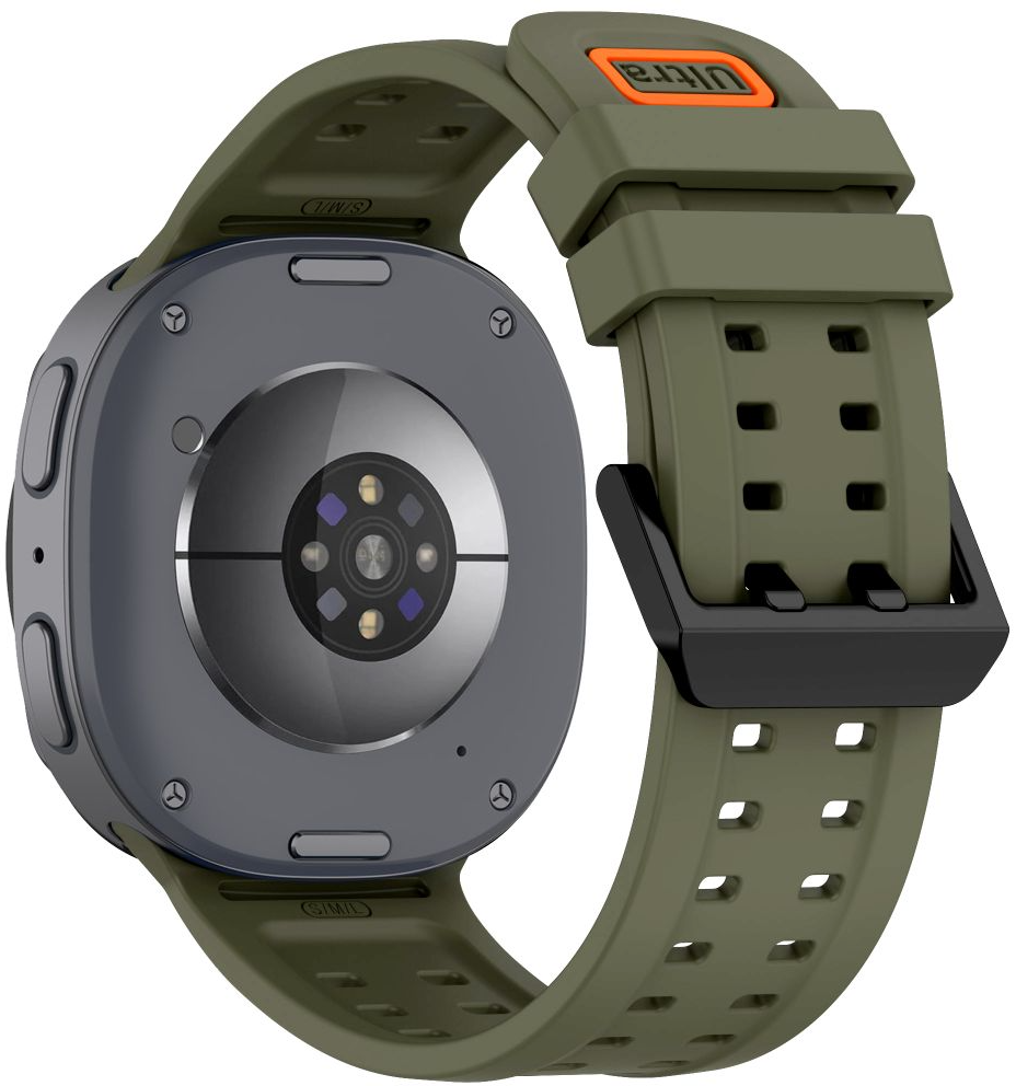 Tech-Protect Silicone Air remen za Samsung Galaxy Watch9 / Watch8 / Watch8 Classic Series, Zelena
