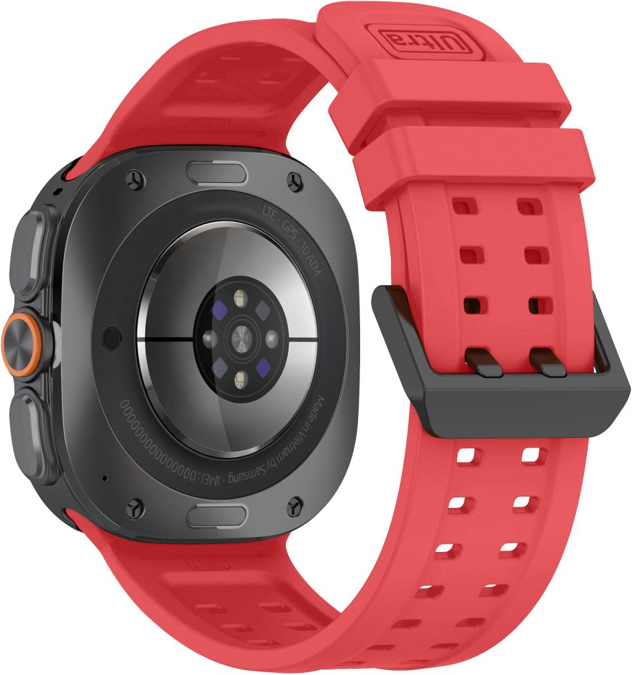 Tech-Protect Silicone Air remen za Samsung Galaxy Watch9 / Watch8 / Watch8 Classic Series, Crvena