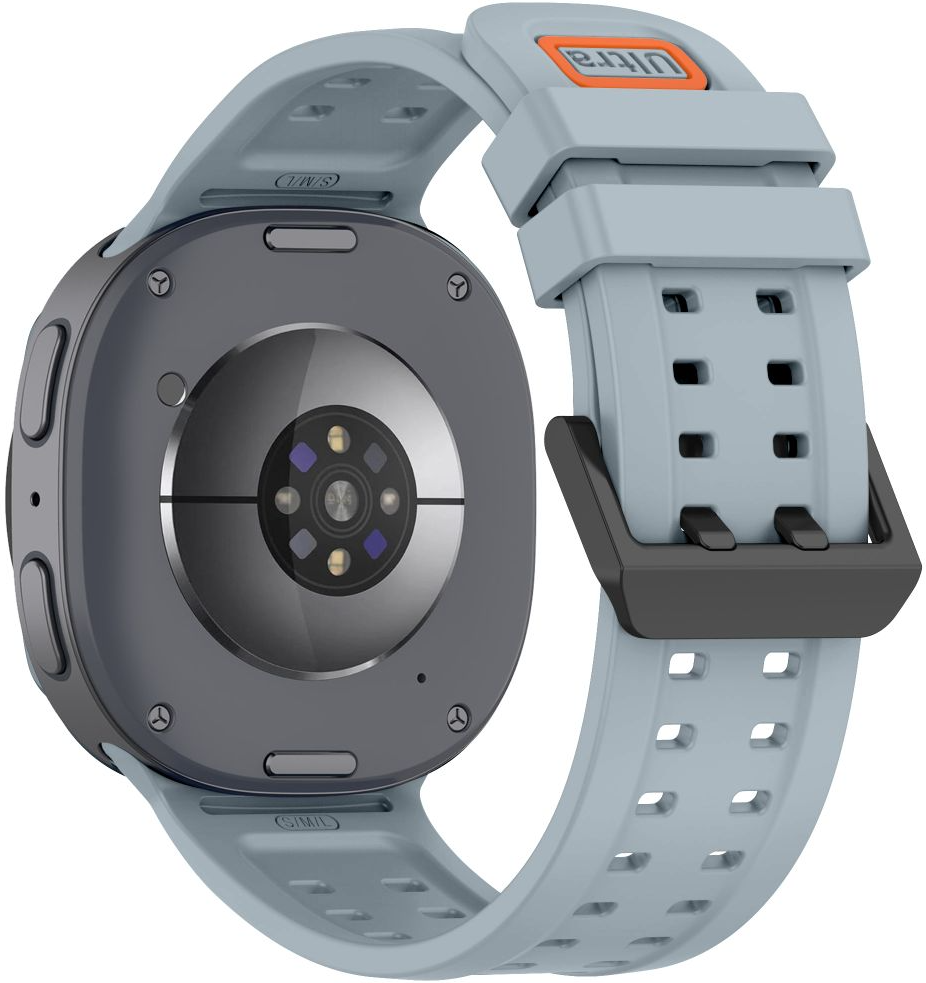 Tech-Protect Silicone Air remen za Samsung Galaxy Watch9 / Watch8 / Watch8 Classic Series, Siva