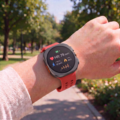 Tech-Protect Silicone Air remen za Samsung Galaxy Watch9 / Watch8 / Watch8 Classic Series, Crvena