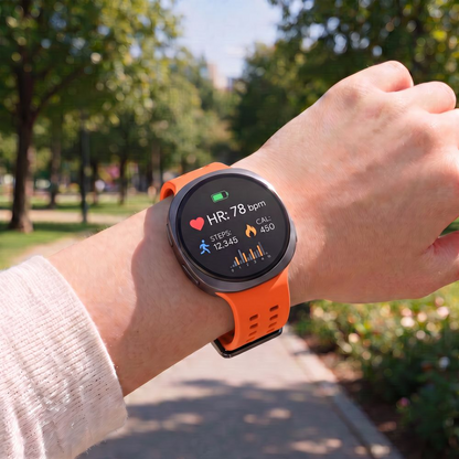 Tech-Protect Silicone Air remen za Samsung Galaxy Watch9 / Watch8 / Watch8 Classic Series, Narančasta