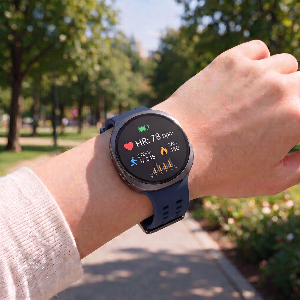 Tech-Protect Silicone Air remen za Samsung Galaxy Watch9 / Watch8 / Watch8 Classic Series, Tamnoplava