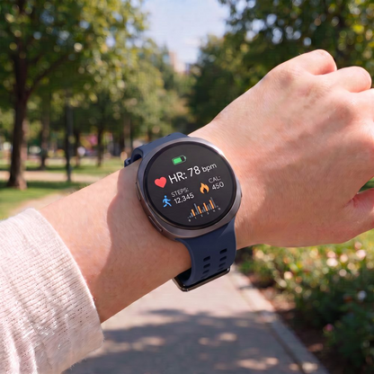 Tech-Protect Silicone Air remen za Samsung Galaxy Watch9 / Watch8 / Watch8 Classic Series, Tamnoplava