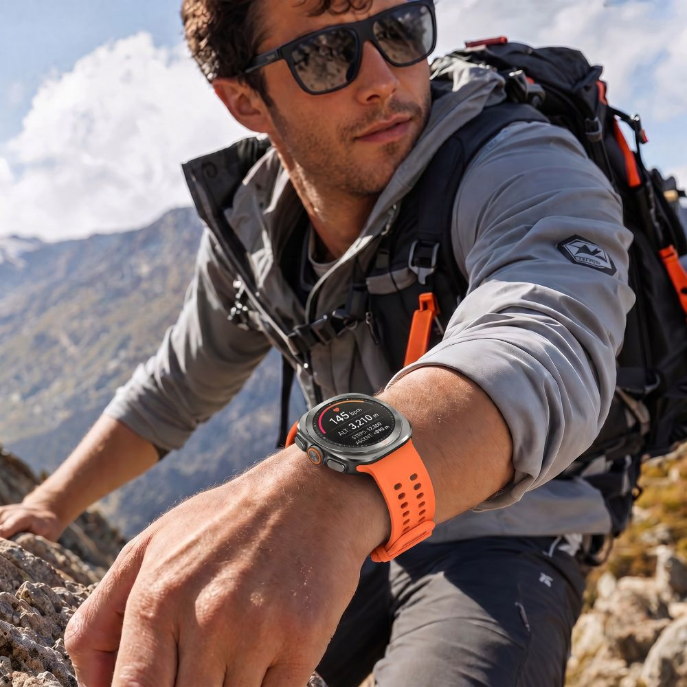 Tech-Protect Silicone Air remen za Samsung Galaxy Watch Ultra Series, Narančasta