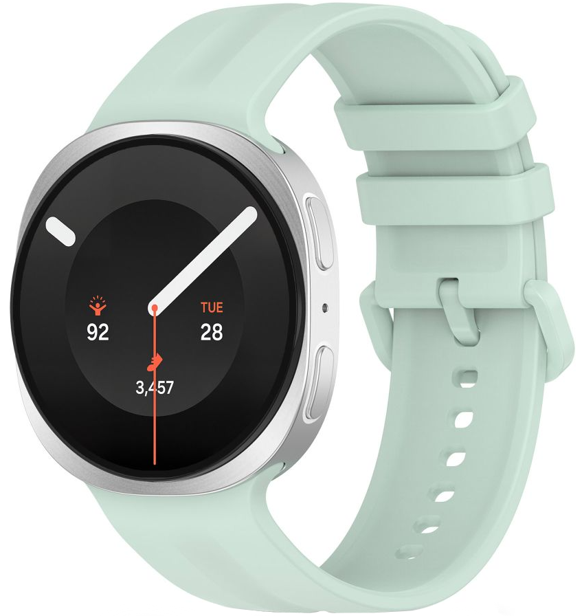 Remen Tech-Protect Silicone Evo za Samsung Galaxy Watch9 / Watch8 / Watch8 Classic Series, Mint Zelena