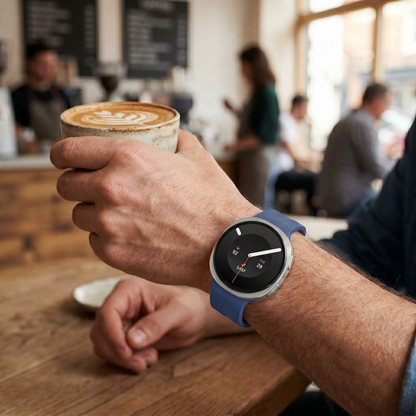 Remen Tech-Protect Silicone Evo za Samsung Galaxy Watch9 / Watch8 / Watch8 Classic Series, Tamnoplava