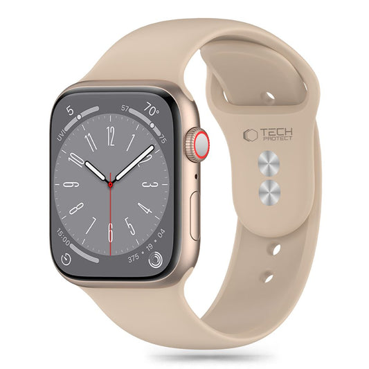 Remen Tech-Protect Silicone za Apple Watch 41mm / 40mm / 38mm serije, Bež