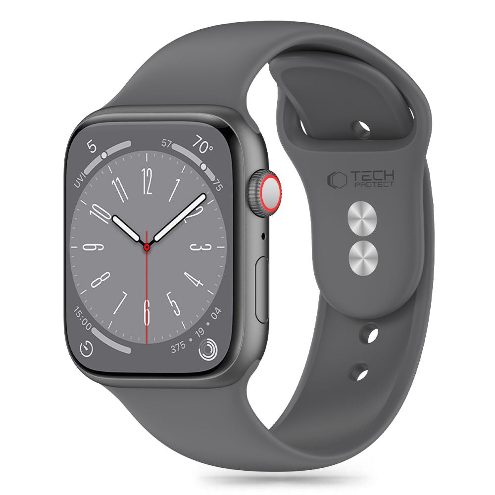 Remen Tech-Protect Silicone za Apple Watch 41mm / 40mm / 38mm serije, sivi