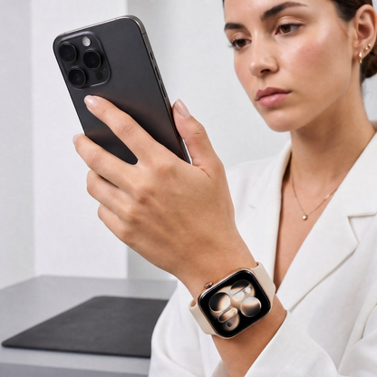 Tech-Protect silikonski remen za Apple Watch 49mm / 46mm / 45mm / 44mm serija, bež