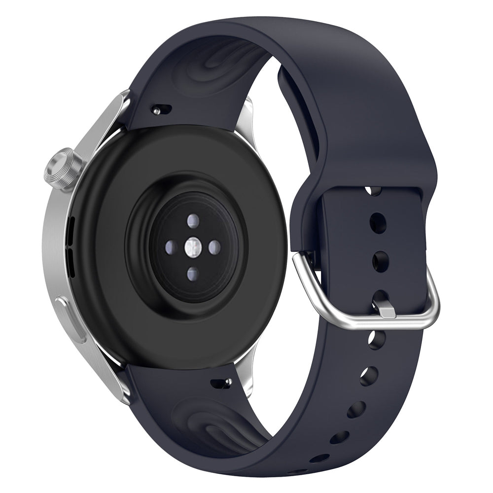 Techsuit W003 remen za Huawei Watch / Xiaomi Watch seriju, 22mm, tamnoplav