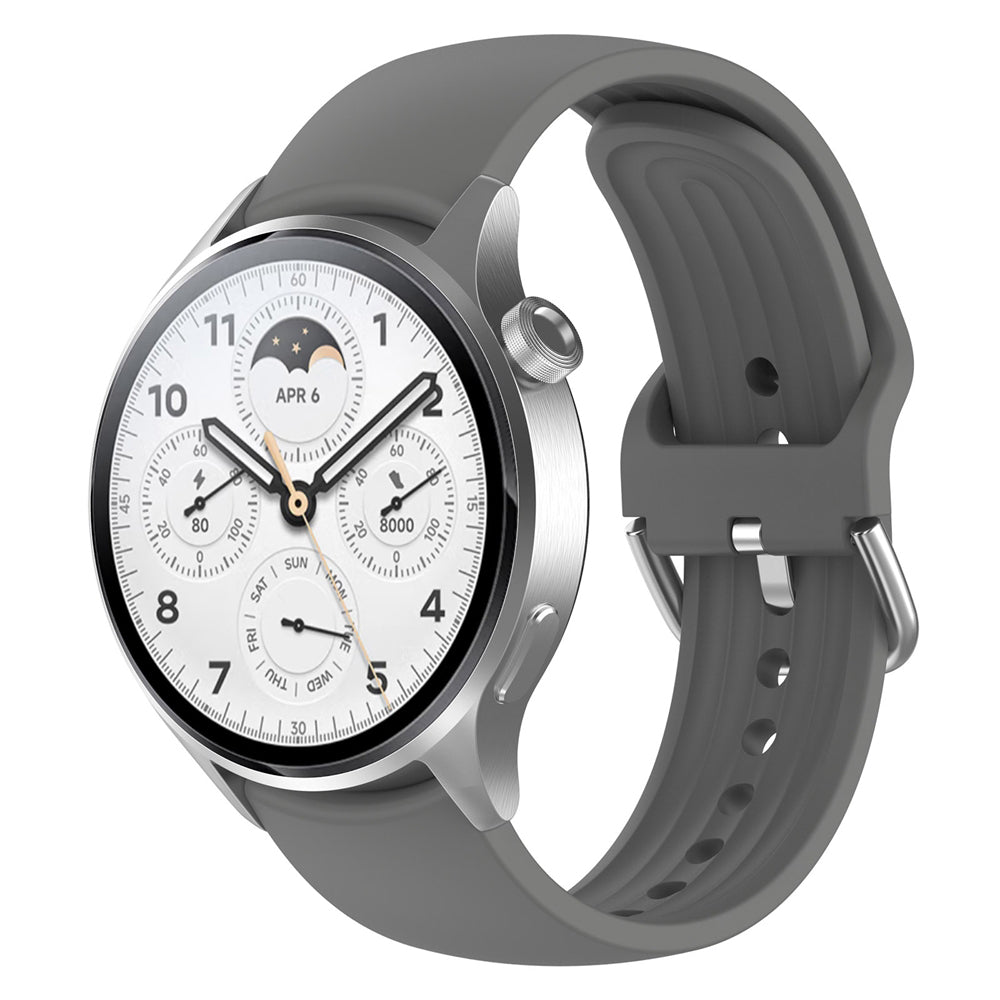 Remen Techsuit W003 za Huawei Watch / Xiaomi Watch Series, 22mm, Sivi
