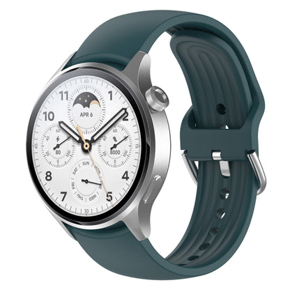 Techsuit W003 remen za Huawei Watch / Xiaomi Watch seriju, 22mm, Zelena