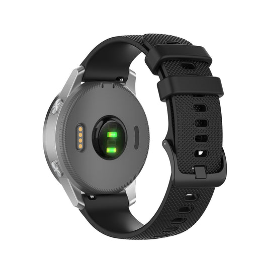 Techsuit W006 remen za Huawei Watch / Garmin Watch serije, 18mm, Crni