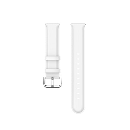 Techsuit W007PU remen za Samsung Galaxy Watch / Huawei Watch Series, 20mm, Bijela