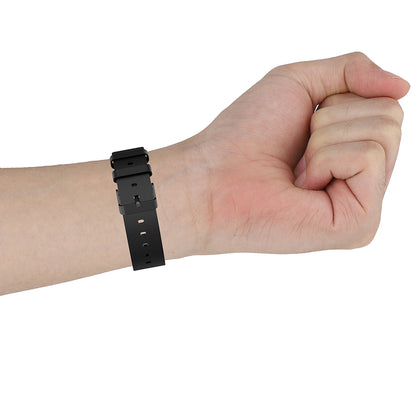 Curea Techsuit W007PU za Samsung Galaxy Watch / Huawei Watch Series, 22mm, Bijela