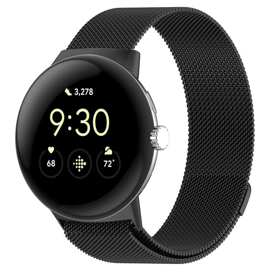 Curea Techsuit W009 za Google Pixel Watch 4 45mm, Crna