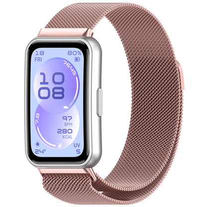 Curea Techsuit W009 za Huawei Band 11 / 11 Pro, Roza