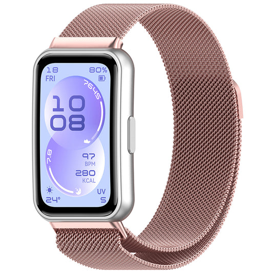 Curea Techsuit W009 za Huawei Band 11 / 11 Pro, Roza