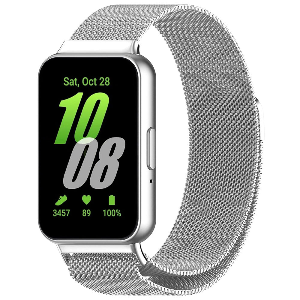 Techsuit W009 remen za Samsung Galaxy Fit3 R39M, Srebrna
