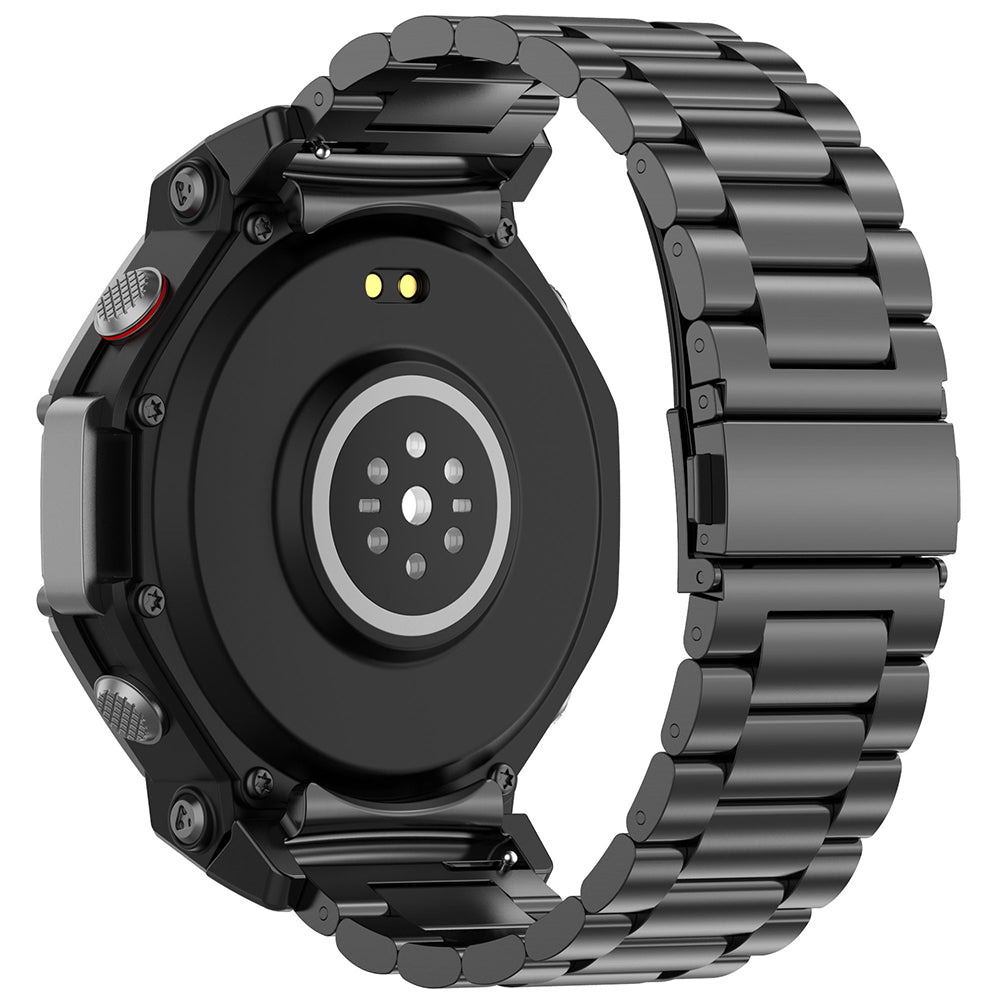 Remen Techsuit W010 za Amazfit T-Rex 3, Crni