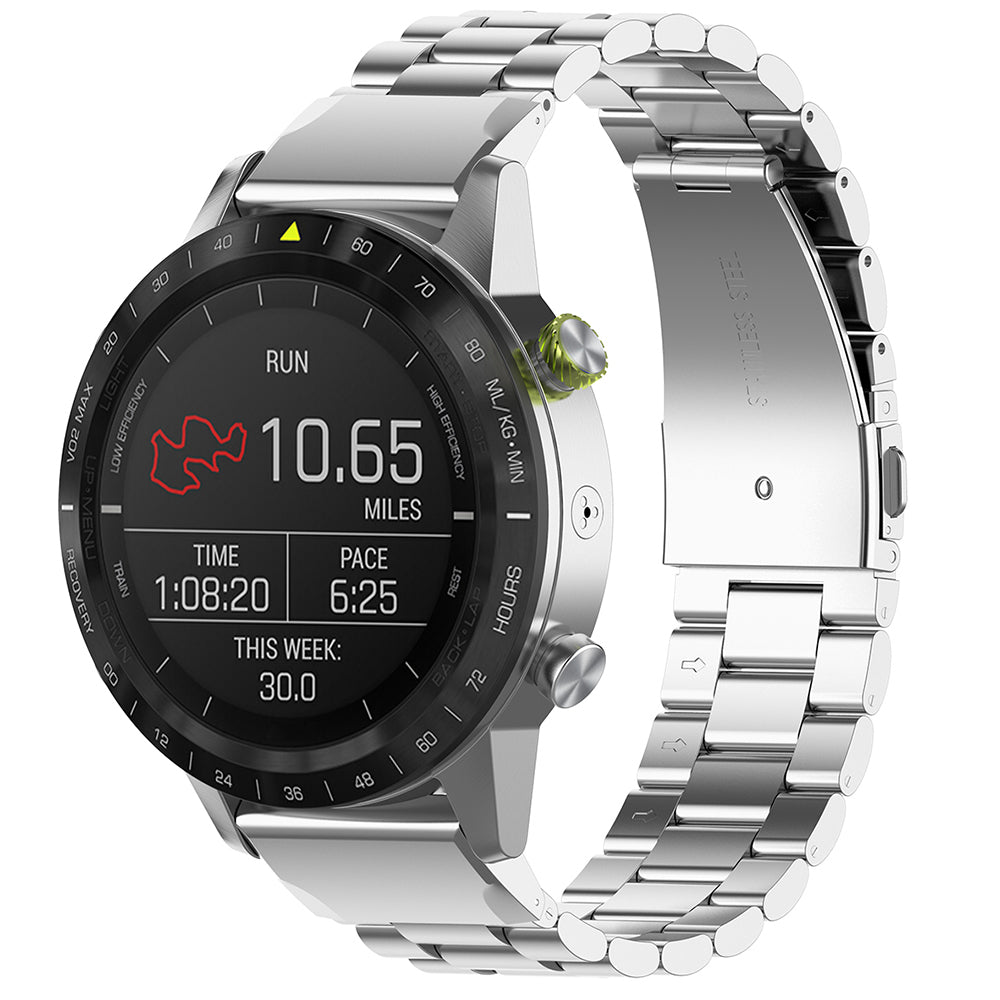 Narukvica Techsuit W010 za Garmin Watch Fenix seriju, 26mm, Srebrna
