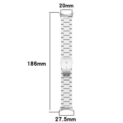 Remen Techsuit W010 za Google Pixel Watch 4 45mm, Srebrni