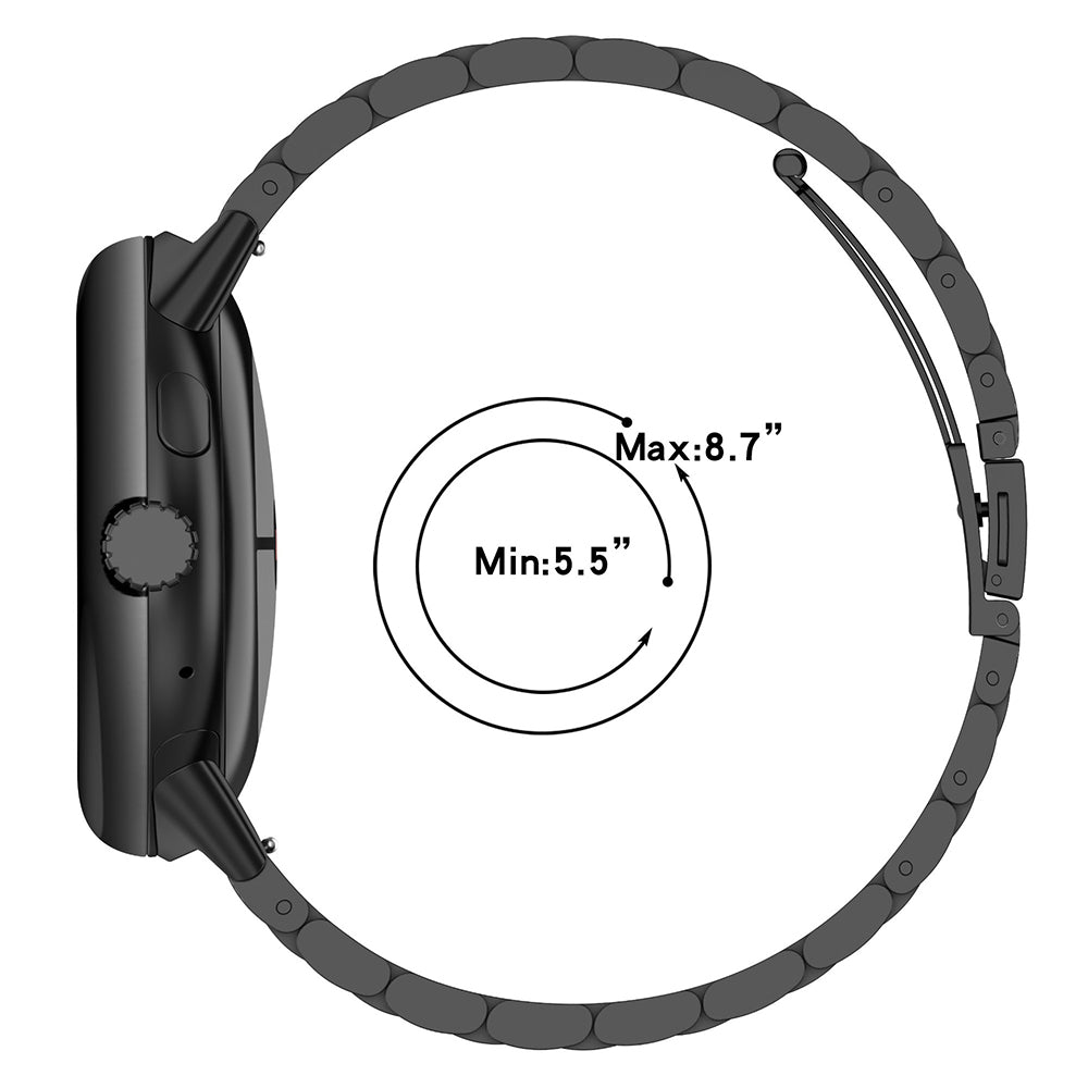 Remen Techsuit W010 za Google Pixel Watch 4 45mm, Crni