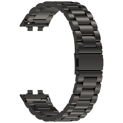 Curea Techsuit W010 za Huawei Band 11 / 11 Pro, Crna