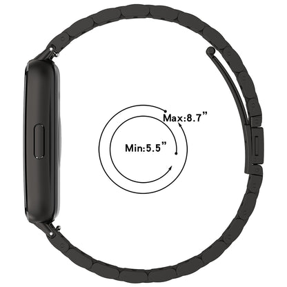 Curea Techsuit W010 za Huawei Band 11 / 11 Pro, Crna