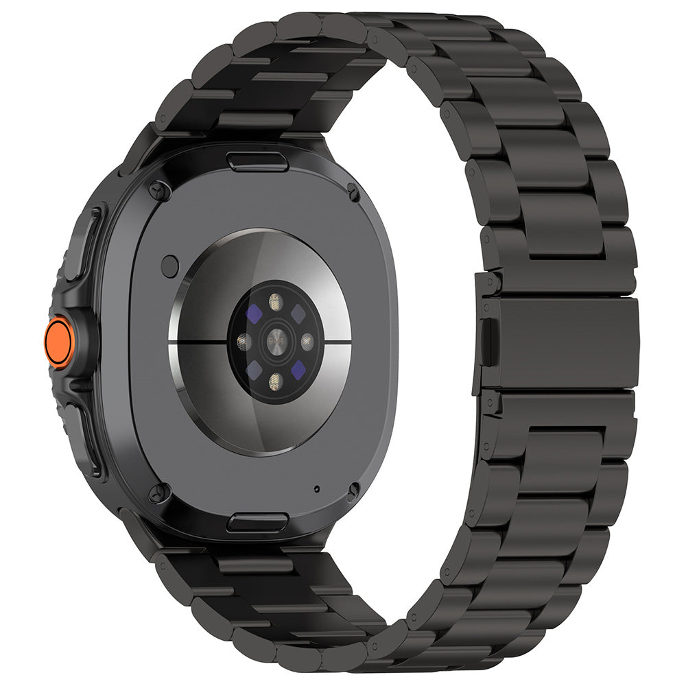 Remen Techsuit W010 za Samsung Galaxy Watch 8 Classic / Watch8 44mm / Watch 8 40mm, Crni