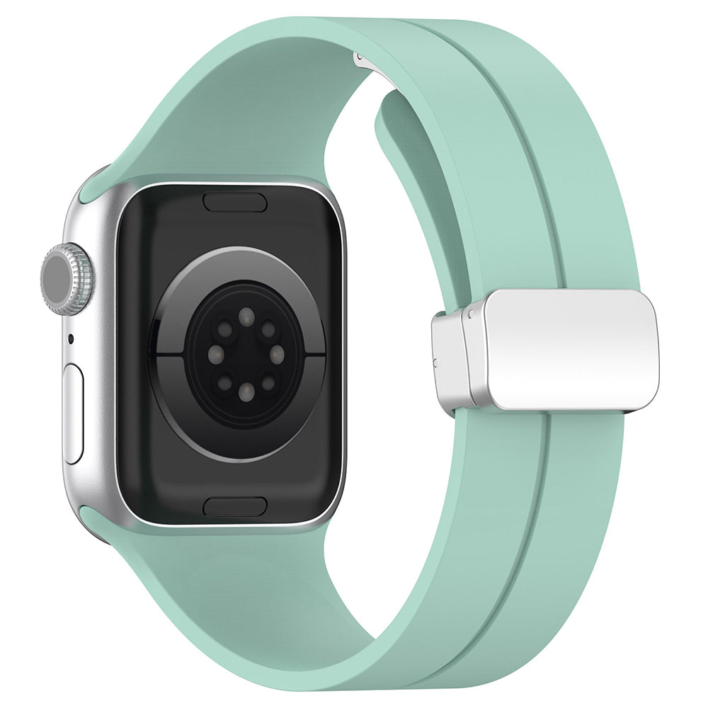 Techsuit W011 remen za Apple Watch 49mm / 46mm / 45mm / 44mm / 42mm Series, Zelena