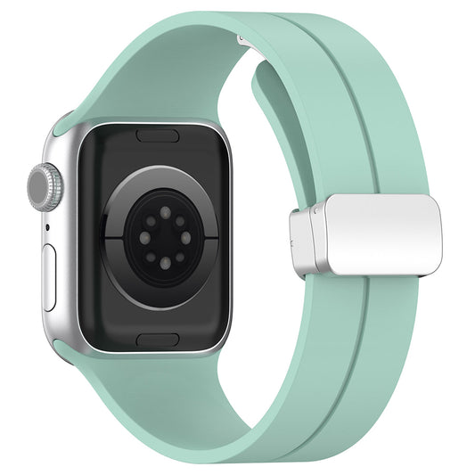 Techsuit W011 remen za Apple Watch 49mm / 46mm / 45mm / 44mm / 42mm Series, Zelena