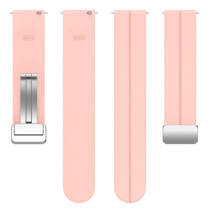 Narukvica Techsuit W011 za Samsung Galaxy Watch / Huawei Watch Series, 20mm, Roza