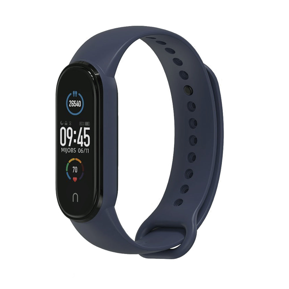 Curea Techsuit W013 za Xiaomi Band / Amazfit Band Series, Tamnoplava