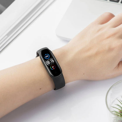 Curea Techsuit W013 za Xiaomi Band / Amazfit Band Series, Tamnoplava