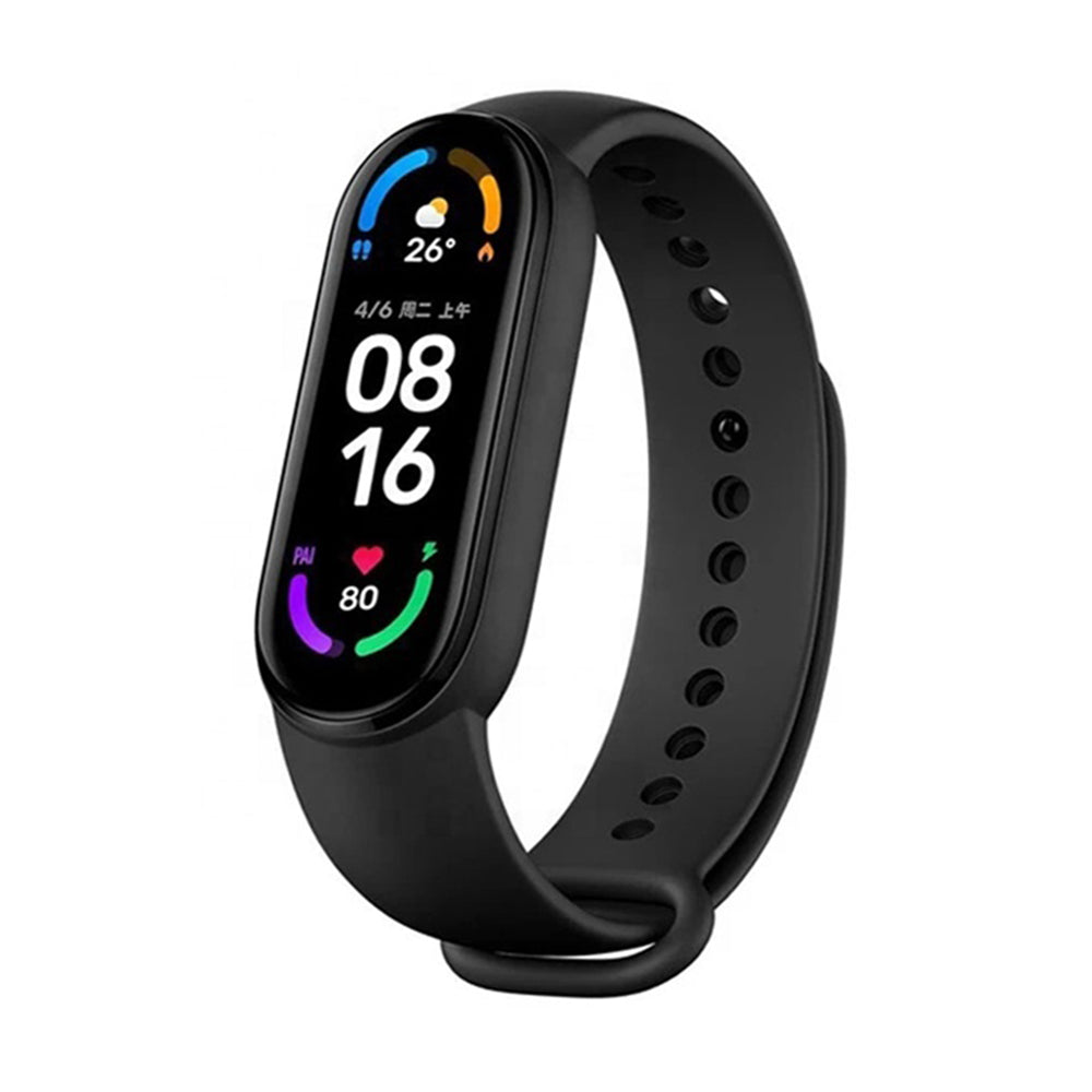 Techsuit W013 remen za Xiaomi Band / Amazfit Band Series, Crni