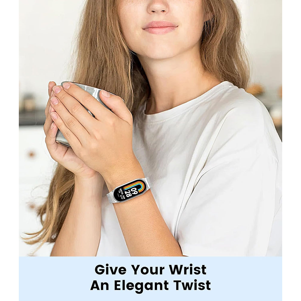 Techsuit W022 remen za Xiaomi Smart Band 9 / 8, 15mm, Zlatni