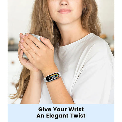 Techsuit W022 remen za Xiaomi Smart Band 9 / 8, 15mm, Zlatni