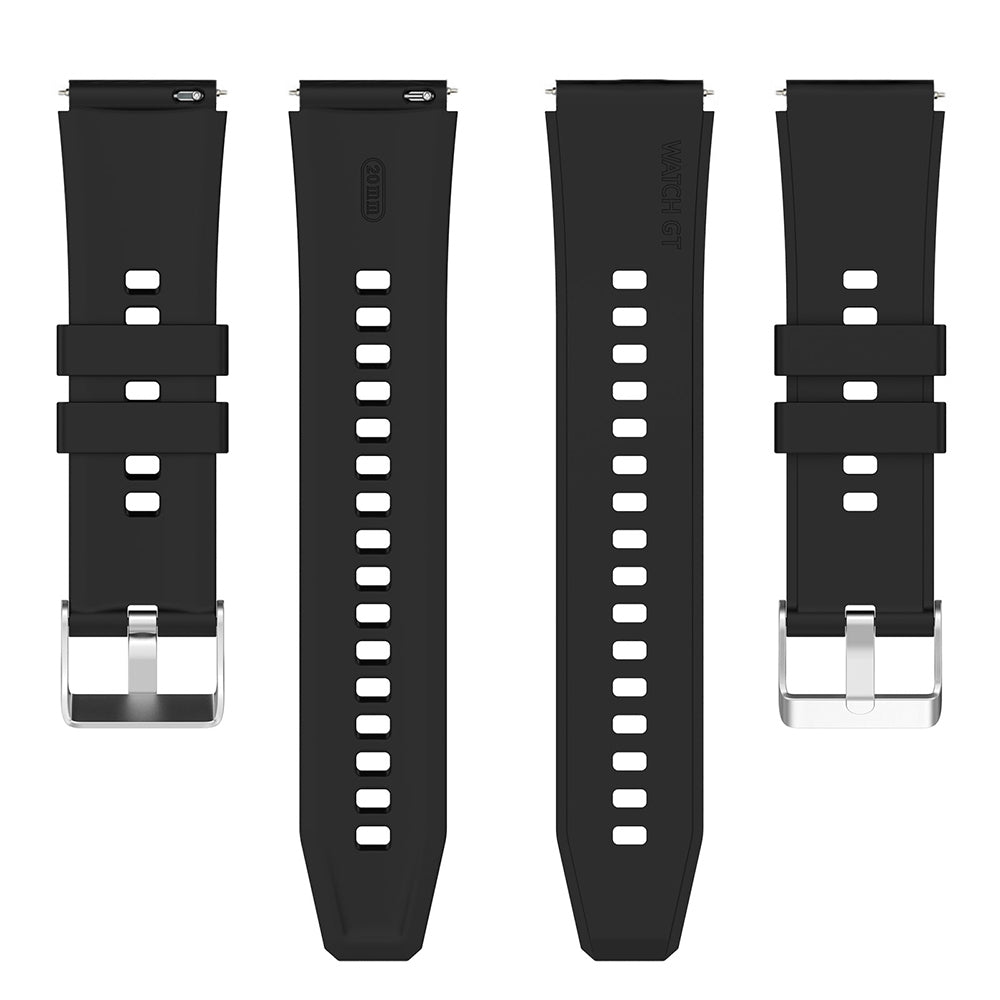 Techsuit W026 remen za Huawei Watch / Xiaomi Watch Series, 22mm, Crna
